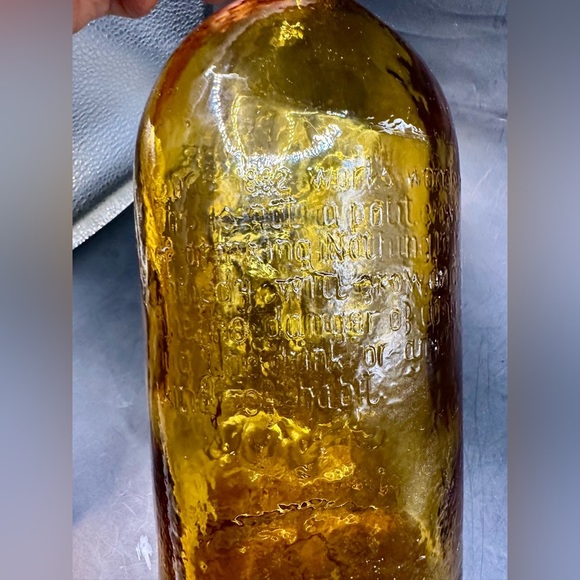 SOLD Vintage WHEATON FRANKS SAFE KIDNEY & LIVER CURE Amber Bottle ROCHESTER NY 9 - Picture 8 of 8